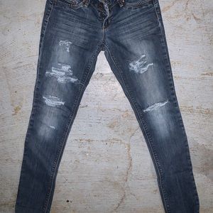 Low rise Distressed Skinny Jeans